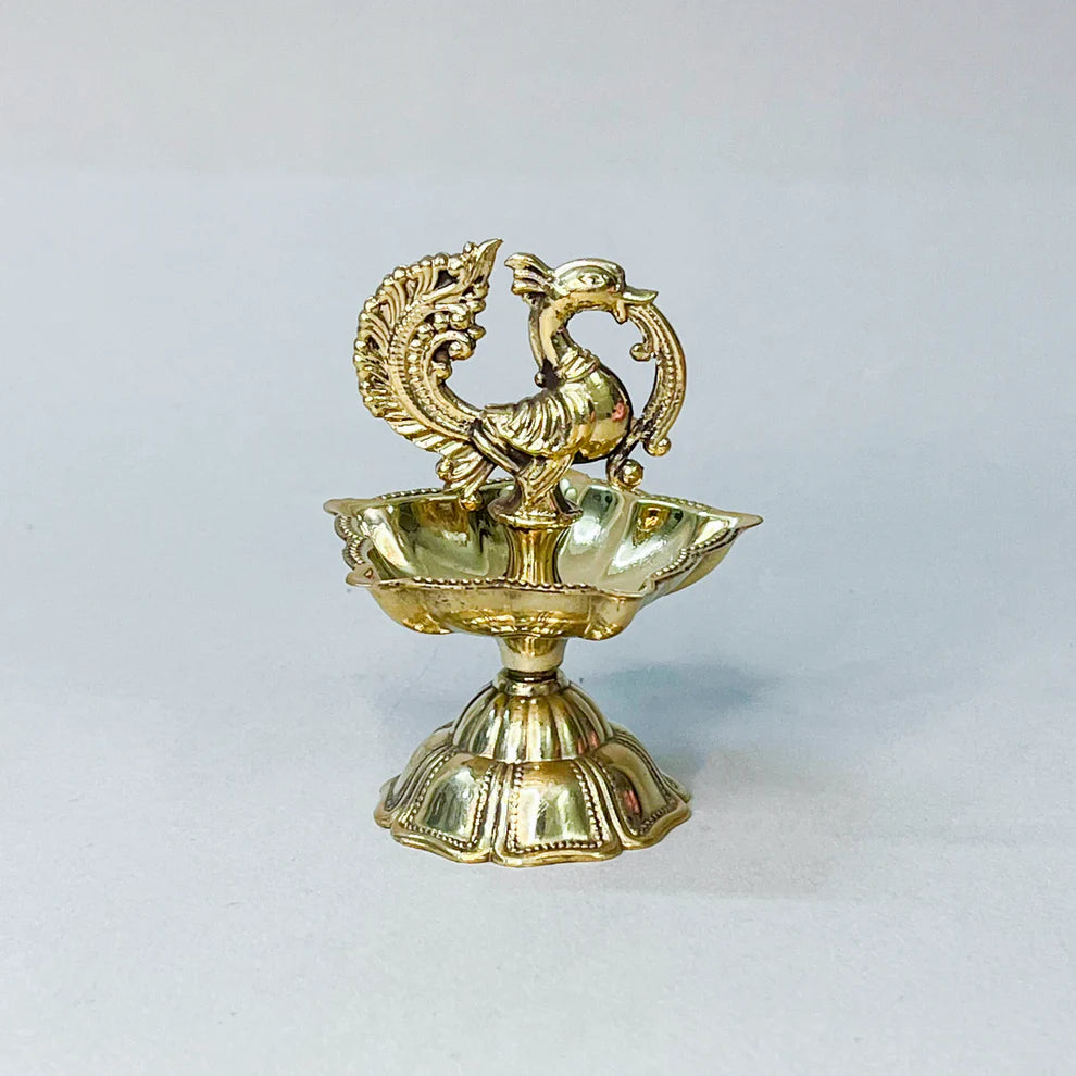Brass Anna paravai Diya