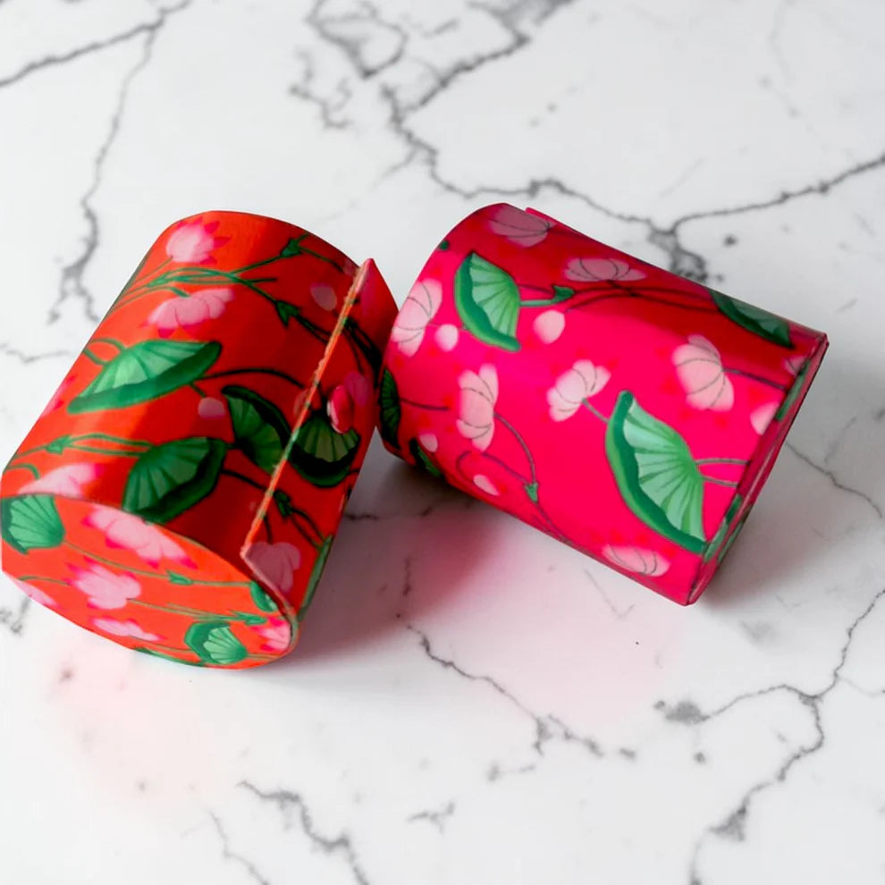 Lotus Bangle box (Roll) assorted - 4 inch