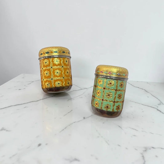Meenakari containers (Assorted)