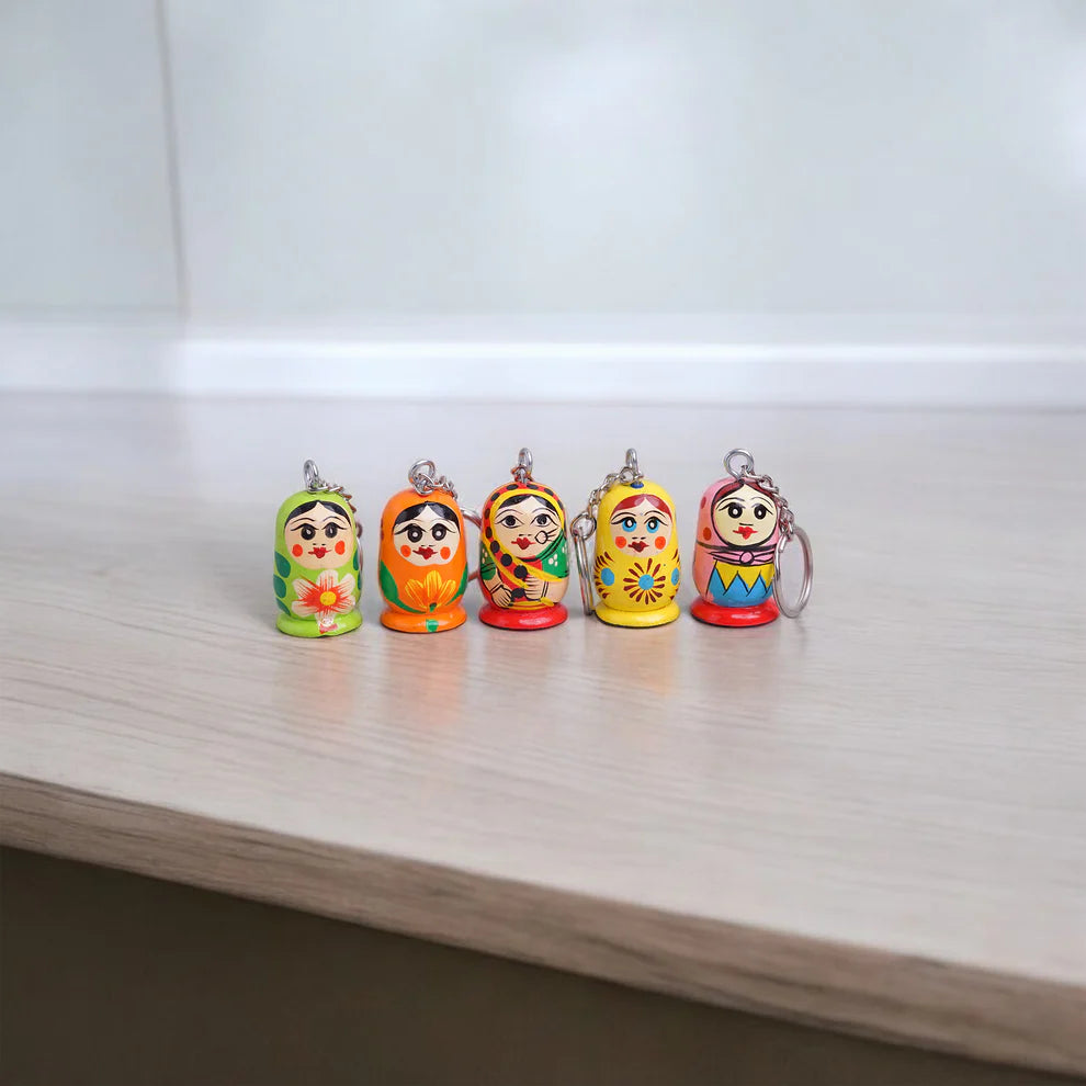 Doll hand-painted Keychain (Assorted)