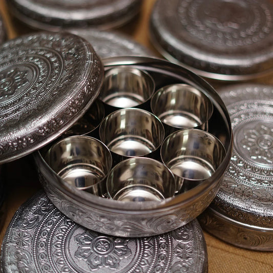 Meenakari Spice box