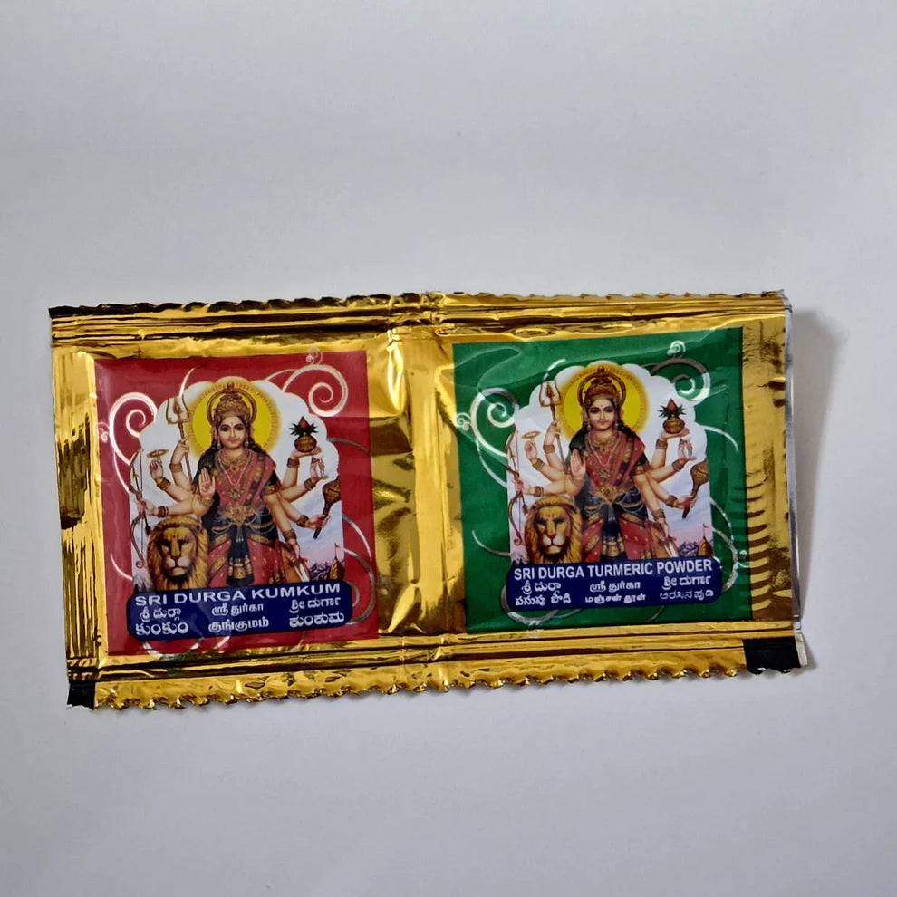 Manjal and kumkum sachet