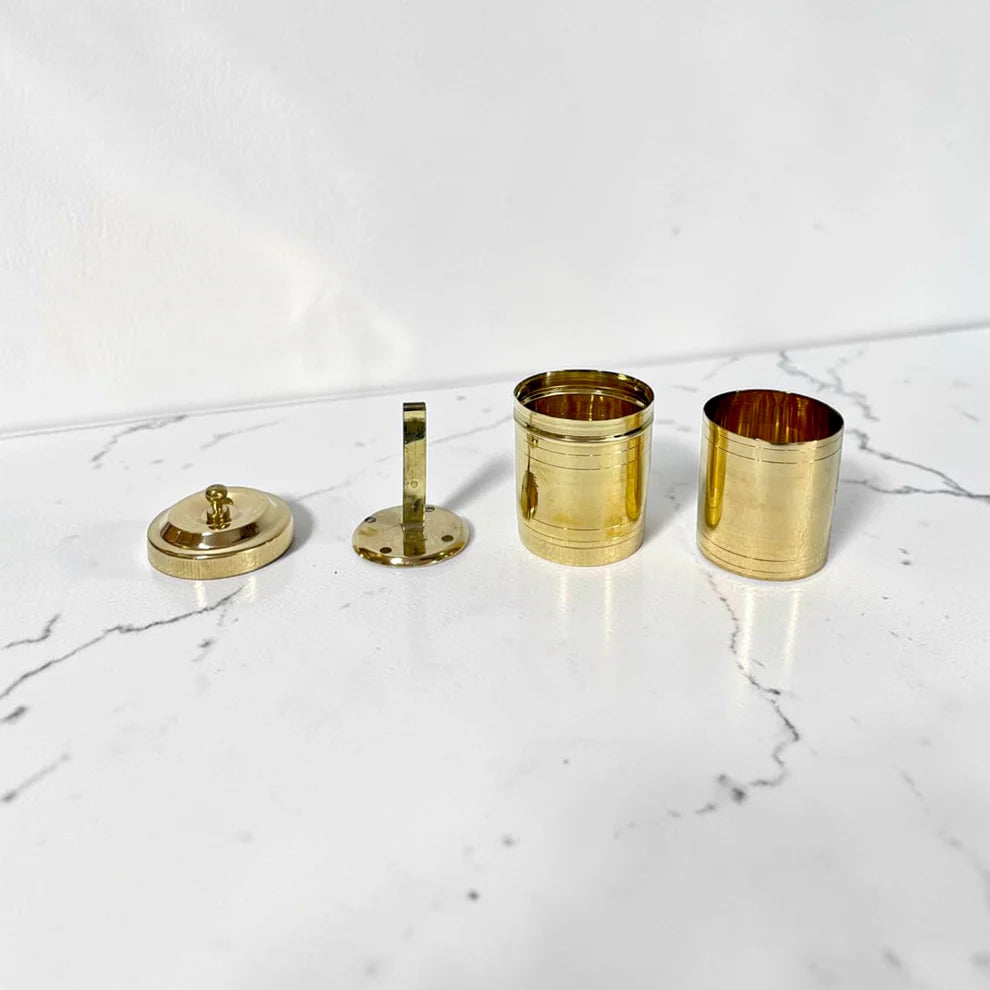 Brass Coffee Filter Set
